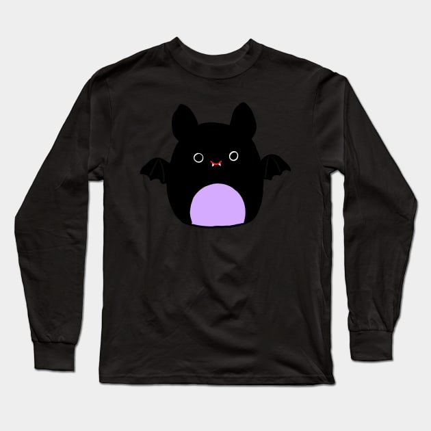 Betty cute bat stuffy squish bat Long Sleeve T-Shirt by Ech0mun